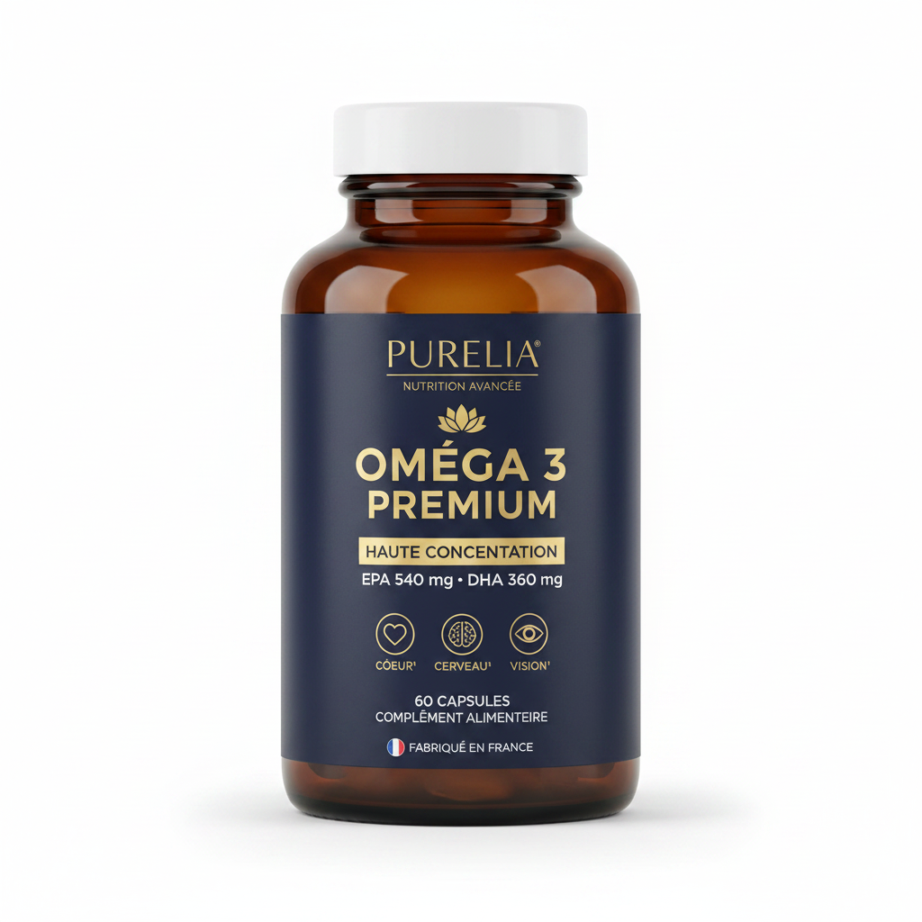 PURELIA Oméga 3 Premium - fond blanc