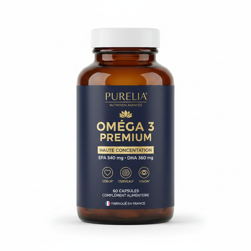 PURELIA Oméga 3 Premium - fond blanc