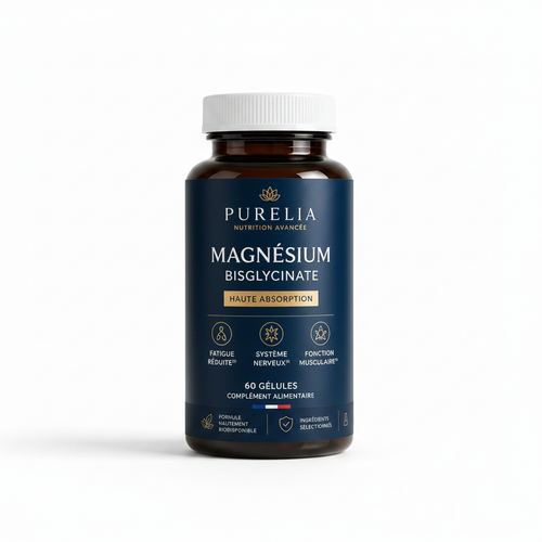 PURELIA Magnésium Bisglycinate - fond blanc