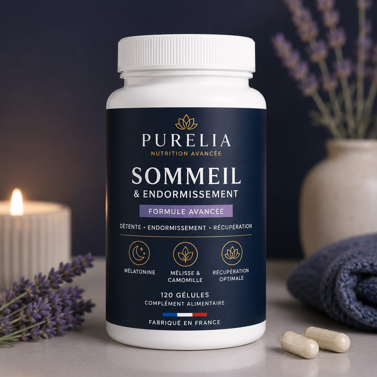 Pack Sommeil – Magnésium Premium & Sommeil Profond – Fabriqué en France